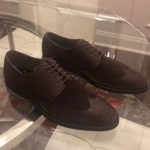 New Zanzara Saville Lace-Up Leather Wingtip Oxford